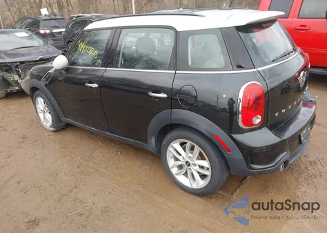 2013 Mini Countryman Cooper S z USA, uszkodzony, nr VIN WMWZC3C59DWP23658